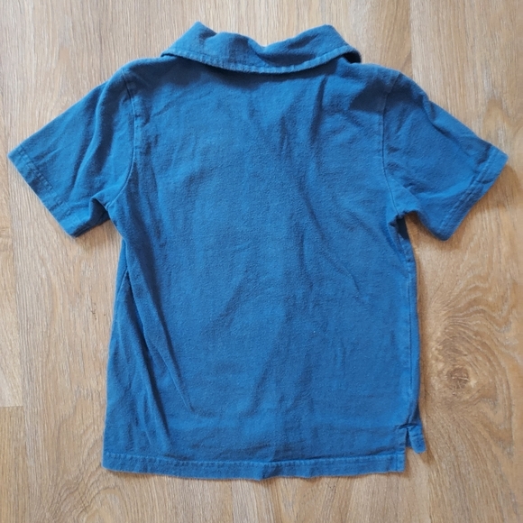 4T Toddler Boy BUNDLE Navy Knit Sweater, Button Down Shirts, Vest Suit, Short - Picture 14 of 16